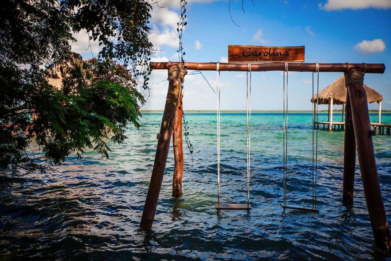 Hotel Carolina Bacalar Exterior photo