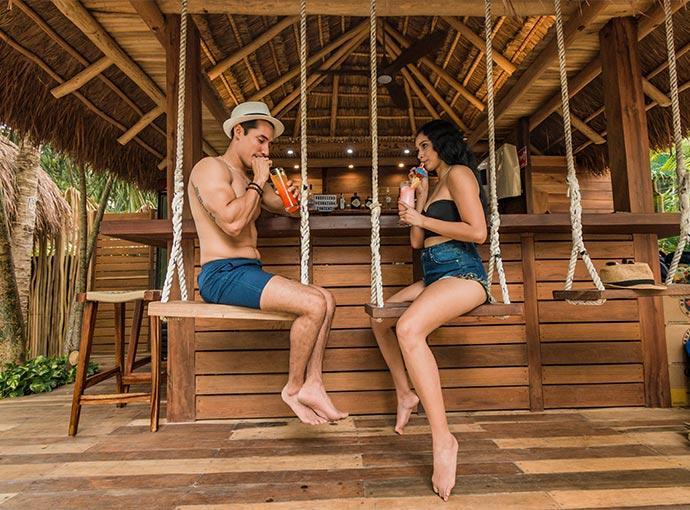 Hotel Carolina Bacalar Exterior photo