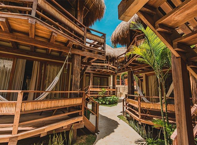 Hotel Carolina Bacalar Exterior photo
