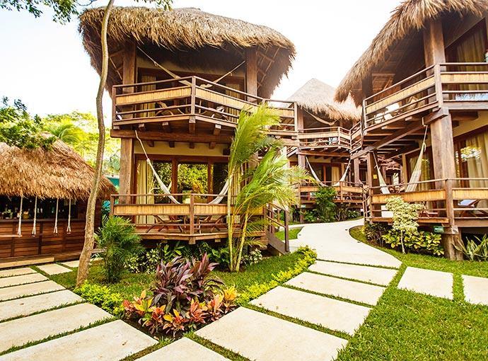 Hotel Carolina Bacalar Exterior photo