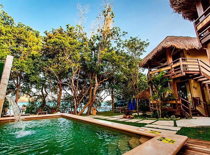Hotel Carolina Bacalar Exterior photo