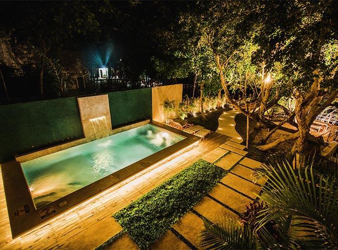 Hotel Carolina Bacalar Exterior photo